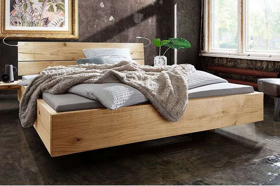 Schwebebetten aus Massivholz